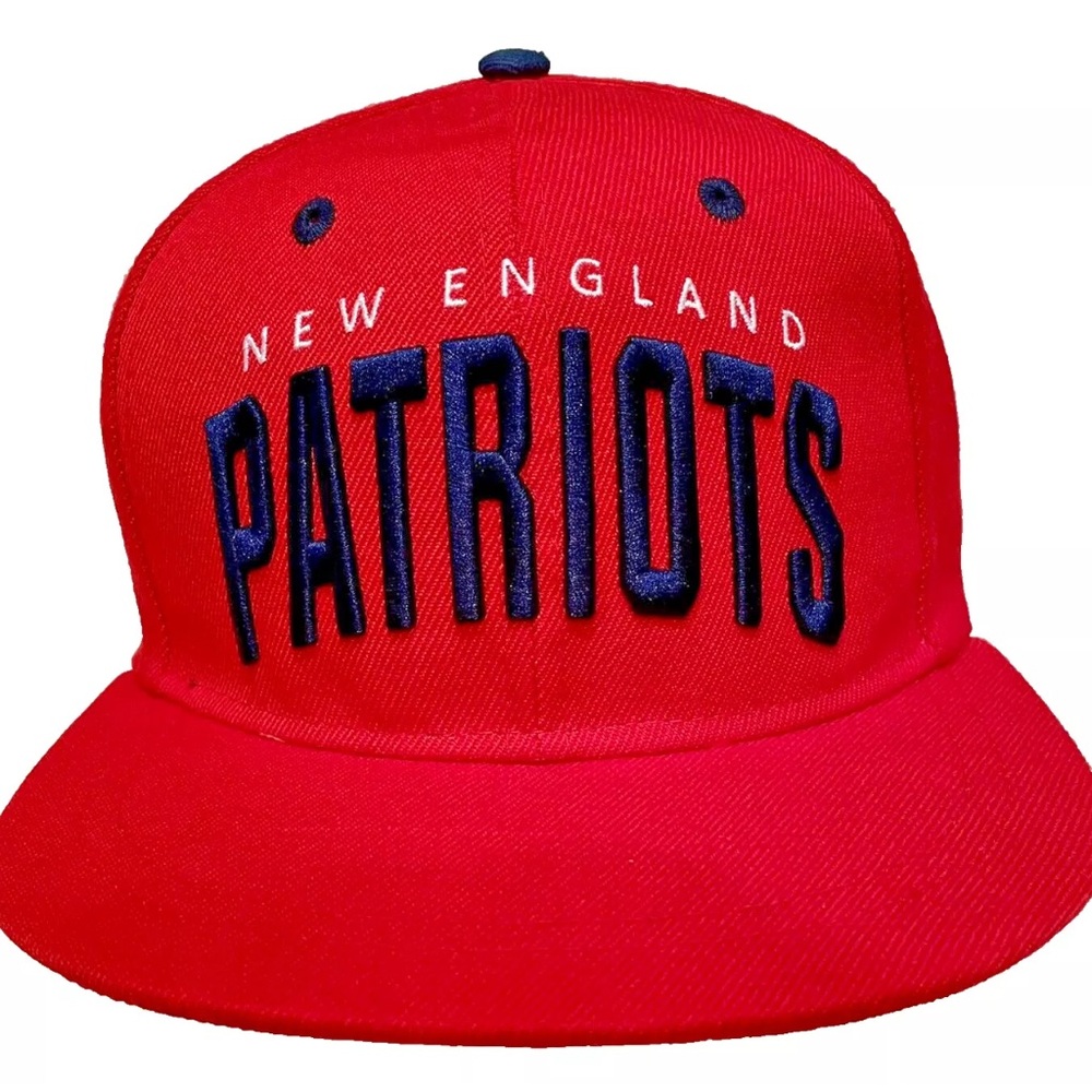 BUDWEISER New England Patriots NFL Hat Snapback Adjustable Red Football Cap Hat